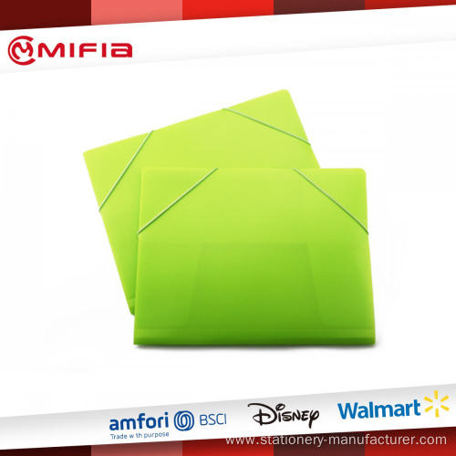 PP File Folder With Round Elastic Closure